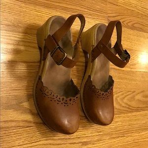 Dansko Brown Leather Sandal
